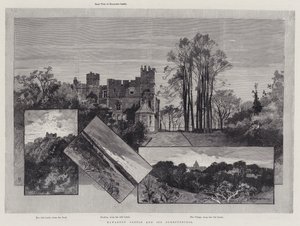 La vie de William Ewart Gladstone, Château de Hawarden et ses environs