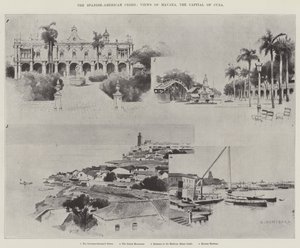 La Crise Hispano-Américaine, Vues de La Havane, la Capitale de Cuba - Charles Auguste Loye