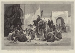 Le Sultan du Maroc mettant un prix sur la tête des rebelles