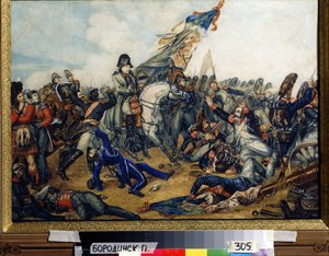 Napoleon 1er a la bataille de Waterloo