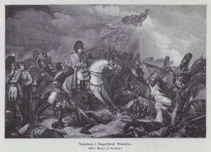 Napoléon à la bataille de Waterloo