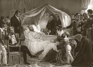 Napoléon sur son lit de mort, 5 mai 1821