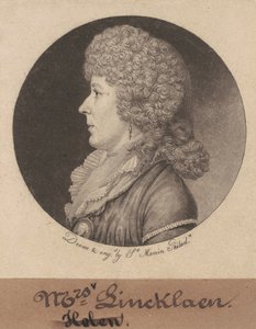 Helen Ledyard Lincklaen - Charles B.J. Févret de Saint Mémin