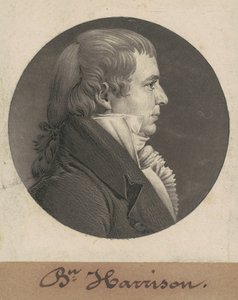 Benjamin Harrison - Charles B. J. Févret de Saint Mémin