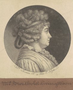 Catherine Keteltas Livingston - Charles B. J. Févret de Saint Mémin