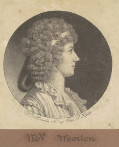 Cornelia Schuyler Morton - Charles B. J. Févret de Saint Mémin