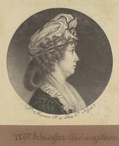 Eliza Barclay Livingston - Charles B. J. Févret de Saint Mémin