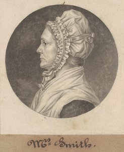 Elizabeth Custis Teackle Smith - Charles B. J. Févret de Saint Mémin