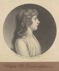 Elizabeth Livingston - Charles B. J. Févret de Saint Mémin