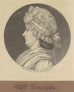 Elizabeth Marius Kemper - Charles B. J. Févret de Saint Mémin