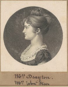 Elizabeth Porcher Gaillard Stoney - Charles B. J. Févret de Saint Mémin