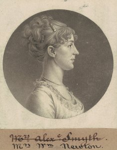 Jane Barr Stuart Newton - Charles B. J. Févret de Saint Mémin
