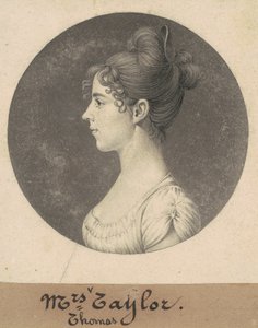 Lucy Harrison Singleton Taylor - Charles B. J. Févret de Saint Mémin