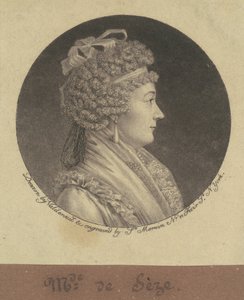 Madame Jean de Sèze - Charles B. J. Févret de Saint Mémin