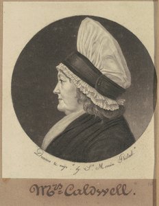 Martha Round Caldwell - Charles B. J. Févret de Saint Mémin