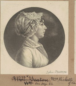 Mary Barr Ricketts - Charles B. J. Févret de Saint Mémin