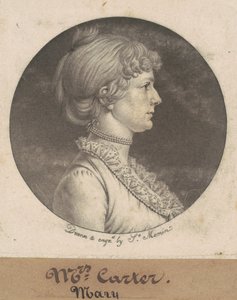 Mary Nelson Carter - Charles B. J. Févret de Saint Mémin