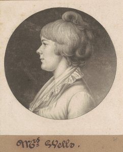 Mary Wright Sonntag Wells - Charles B. J. Févret de Saint Mémin