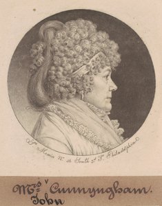Mme Cunnyngham - Charles B. J. Févret de Saint Mémin