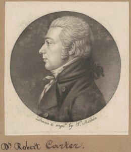 Robert Carter - Charles B. J. Févret de Saint Mémin