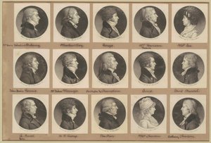 Collection de portraits de Saint-Mémin, Groupe 15 - Charles B. J. Févret de Saint Mémin