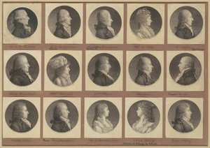Collection de portraits de Saint-Mémin, Groupe 1 - Charles B. J. Févret de Saint Mémin