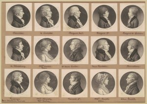Collection de portraits de Saint-Mémin, Groupe 20 - Charles B. J. Févret de Saint Mémin