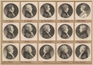 Collection de portraits de Saint-Mémin, Groupe 21 - Charles B. J. Févret de Saint Mémin