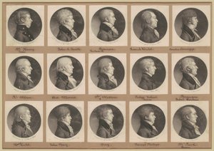 Collection de portraits de Saint-Mémin, groupe 22 - Charles B. J. Févret de Saint Mémin