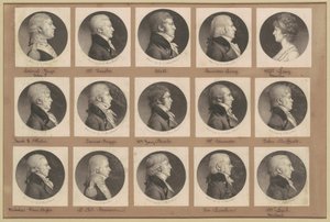 Collection de portraits de Saint-Mémin, Groupe 23 - Charles B. J. Févret de Saint Mémin
