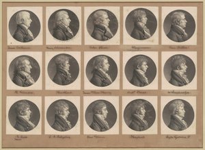 Collection de portraits de Saint-Mémin, Groupe 26 - Charles B. J. Févret de Saint Mémin