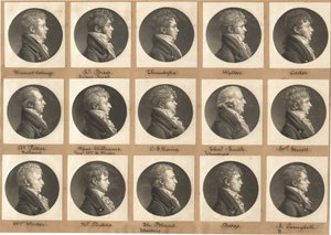 Collection de portraits de Saint-Mémin, Groupe 27 - Charles B. J. Févret de Saint Mémin