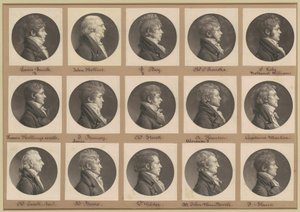 Collection de portraits de Saint-Mémin, Groupe 28 - Charles B. J. Févret de Saint Mémin