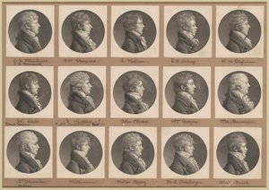 Collection de portraits de Saint-Mémin, Groupe 29 - Charles B. J. Févret de Saint Mémin