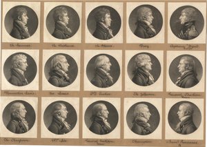 Collection de portraits de Saint-Mémin, Groupe 31 - Charles B. J. Févret de Saint Mémin