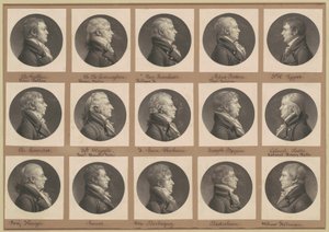 Collection de portraits de Saint-Mémin, Groupe 32 - Charles B. J. Févret de Saint Mémin