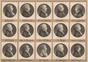 Collection de portraits Saint-Mémin, Groupe 33 - Charles B. J. Févret de Saint Mémin