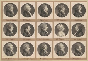 Collection de portraits de Saint-Mémin, Groupe 35 - Charles B. J. Févret de Saint Mémin