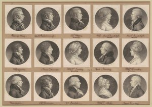 Collection de portraits de Saint-Mémin, Groupe 36 - Charles B. J. Févret de Saint Mémin