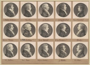 Collection de portraits de Saint-Mémin, Groupe 40 - Charles B. J. Févret de Saint Mémin