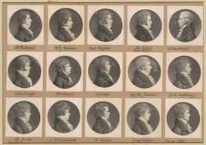 Collection de portraits de Saint-Mémin, Groupe 41 - Charles B. J. Févret de Saint Mémin