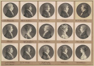 Collection de portraits de Saint-Mémin, Groupe 43 - Charles B. J. Févret de Saint Mémin