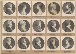 Collection de portraits de Saint-Mémin, Groupe 44 - Charles B. J. Févret de Saint Mémin