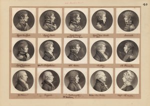 Collection de portraits Saint-Mémin, Groupe 48 - Charles B. J. Févret de Saint Mémin