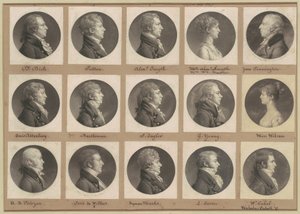 Collection de portraits de Saint-Mémin, Groupe 49 - Charles B. J. Févret de Saint Mémin
