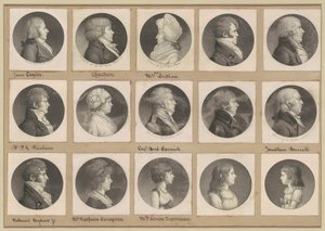 Collection de portraits de Saint-Mémin, Groupe 52 - Charles B. J. Févret de Saint Mémin