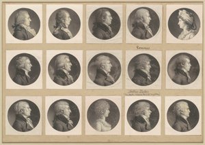 Collection de portraits de Saint-Mémin, Groupe 53 - Charles B. J. Févret de Saint Mémin