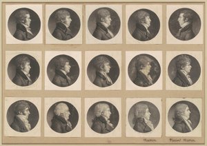 Collection de portraits de Saint-Mémin, Groupe 55 - Charles B. J. Févret de Saint Mémin
