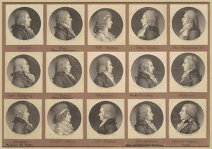 Collection de portraits Saint-Mémin, Groupe 6 - Charles B. J. Févret de Saint Mémin