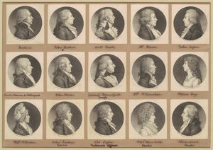 Collection de portraits de Saint-Mémin, Groupe 7 - Charles B. J. Févret de Saint Mémin